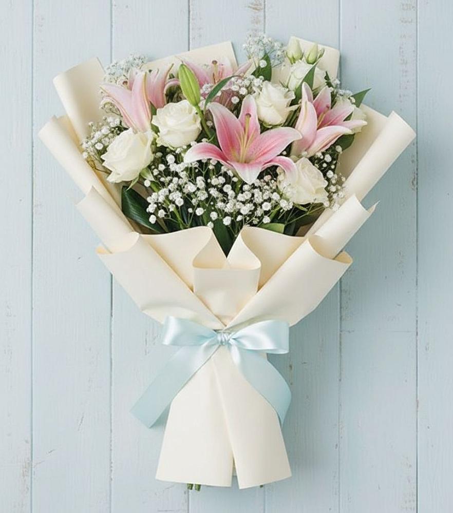 Букет цветов из: Лилии в Кузнецке