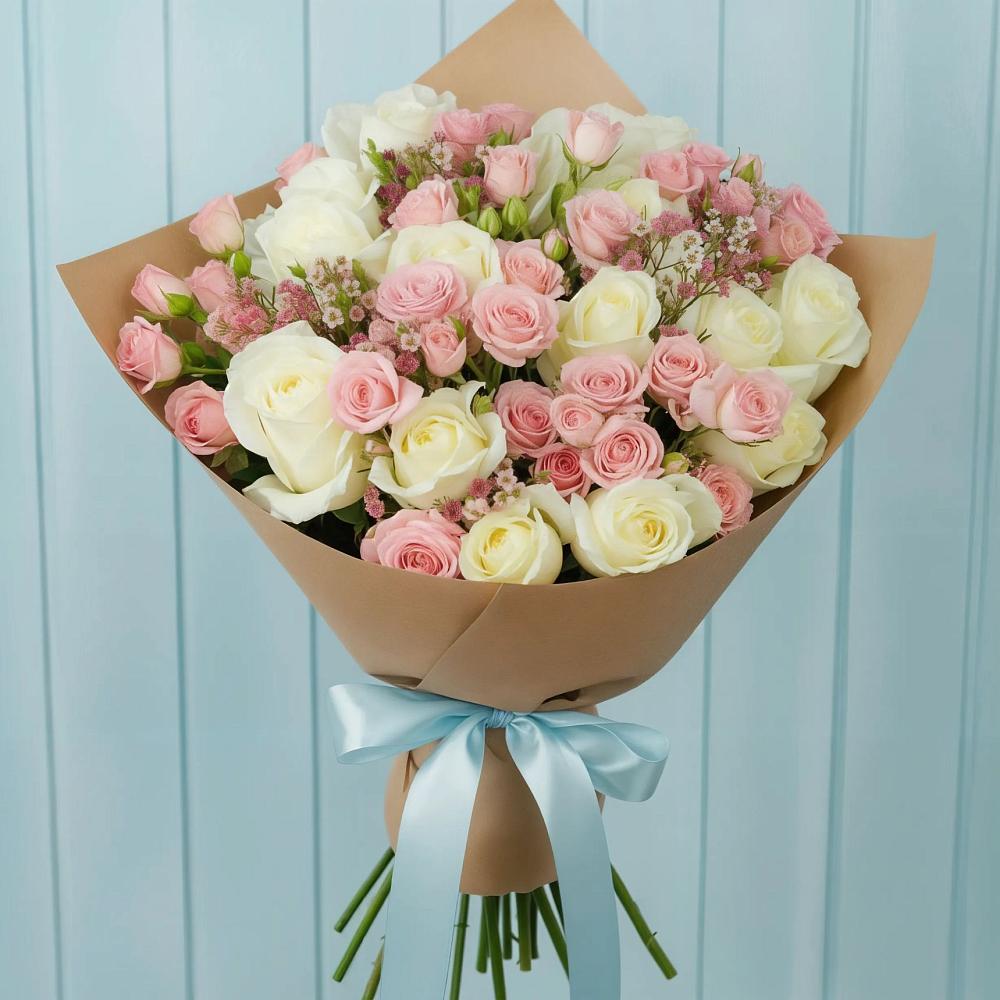 Букет цветов из: Розы в Кузнецке