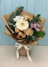 Букет цветов из:  Герберы и Хризантемы в Кузнецке