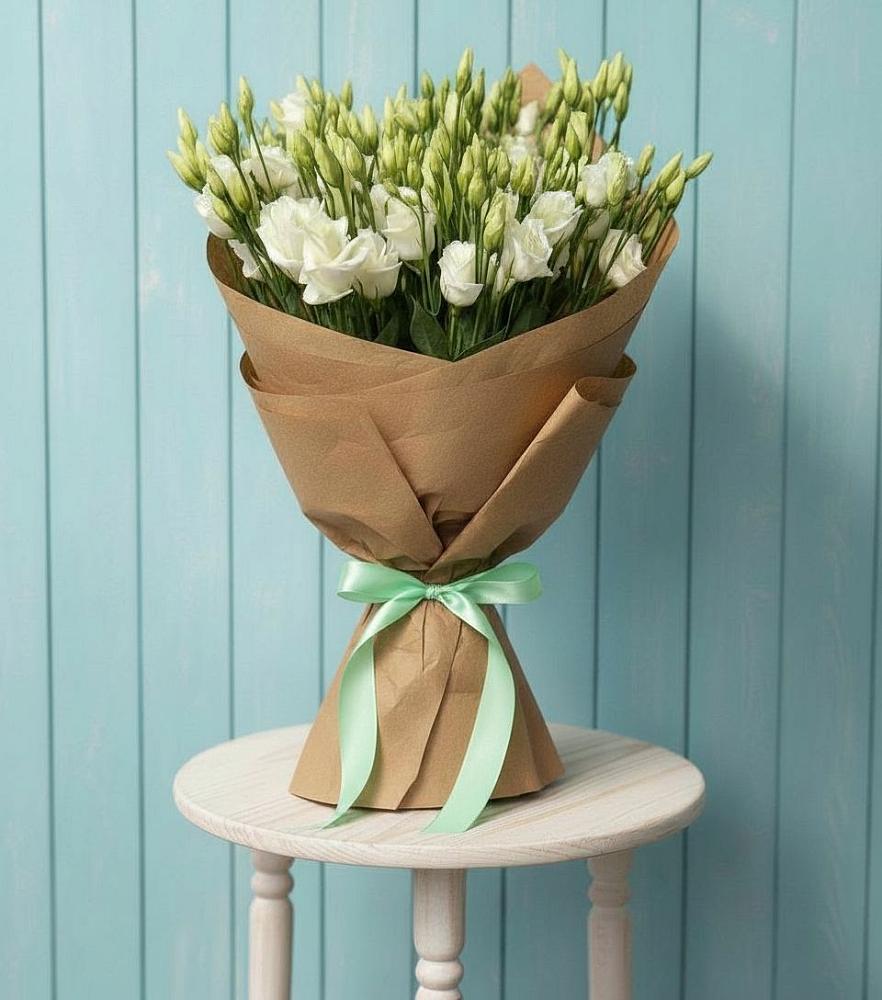 Букет цветов из: Лизиантусы в Кузнецке