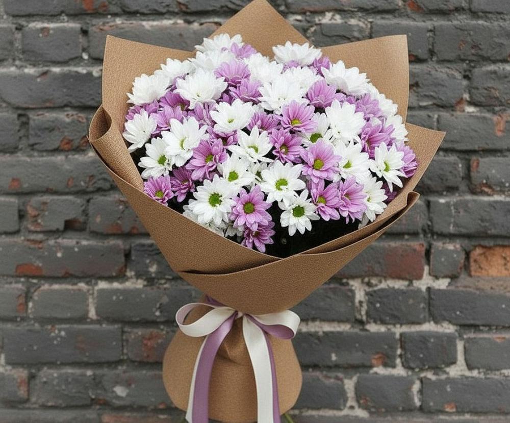 Букет цветов из: Хризантемы в Кузнецке