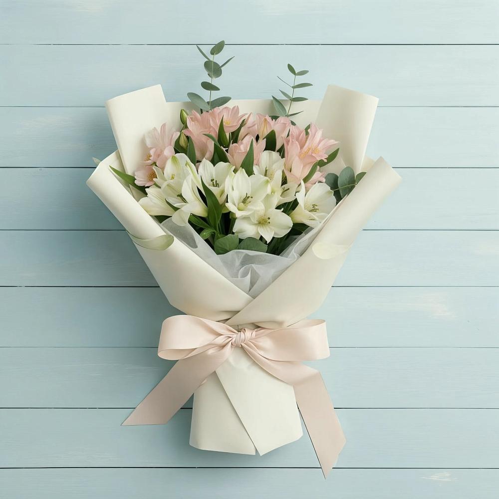 Букет цветов из: Альстромерии в Кузнецке