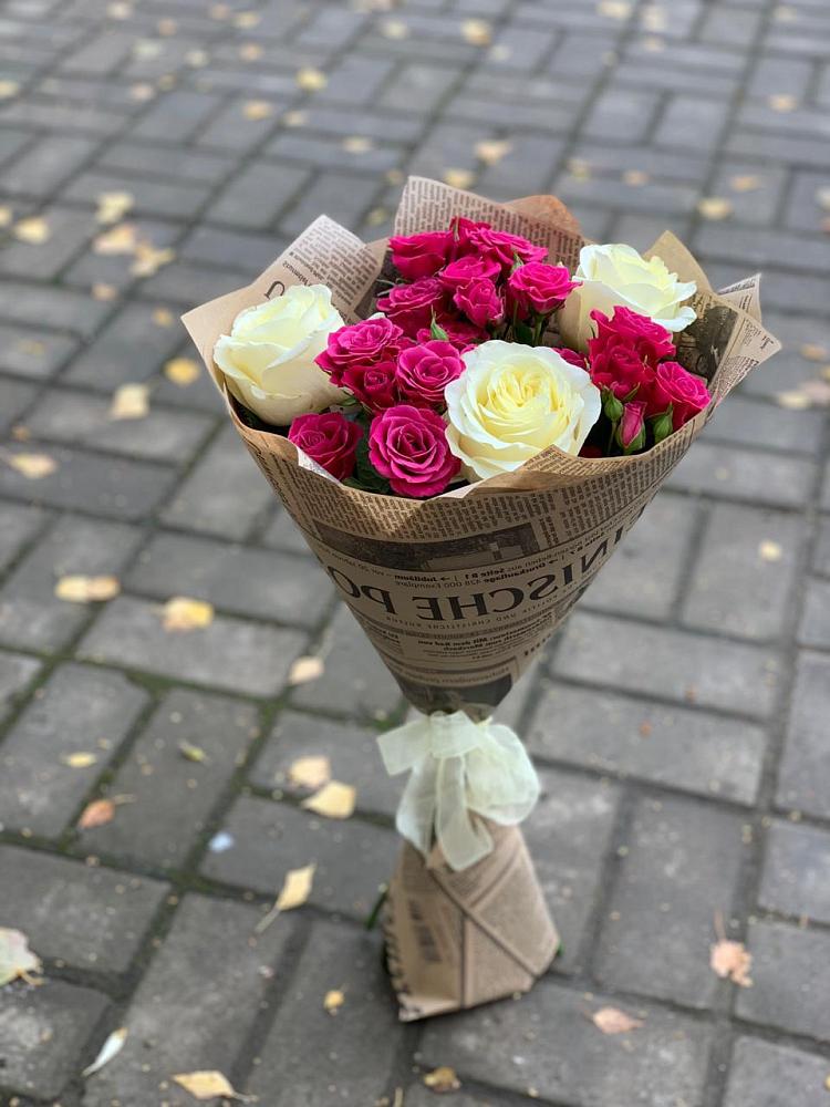 Букет цветов из: Розы в Кузнецке