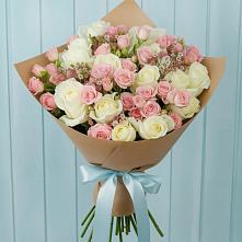 Букет цветов из:  Розы в Кузнецке