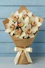 Букет цветов из:  Орхидеи и Розы в Кузнецке